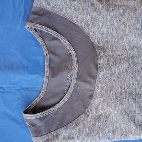 NWT Gottex scoop neck long sleeve-Sz Small🤩 Heather gray, form fitting ♥️ - Picture 5 of 9